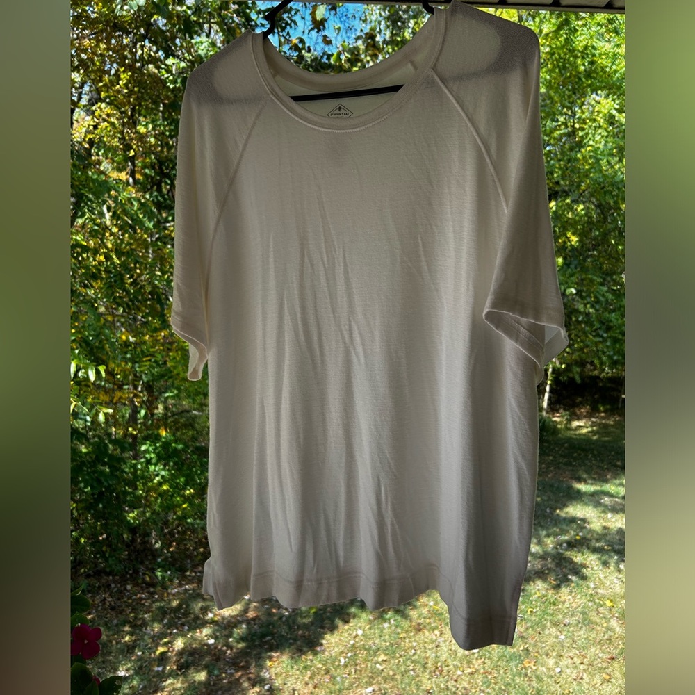 St. John's Bay White Short Sleeve